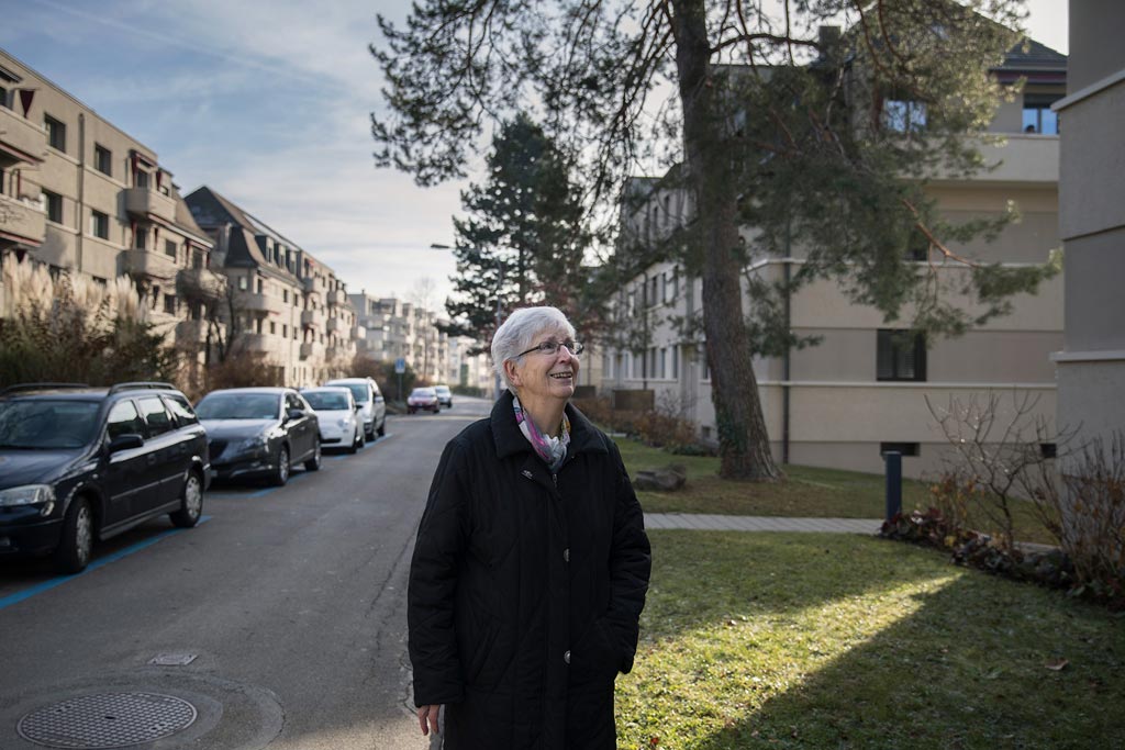 Im Quartier verwurzelt: Camille verbrachte ihre Kindheit in der Genossenschaftssiedlung Vrenelis Gärtli.