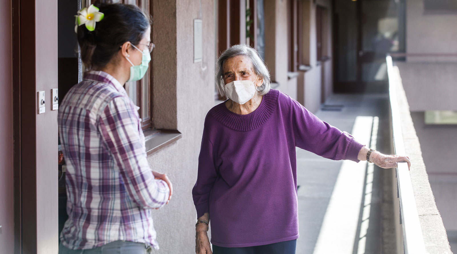 «Einfach mal klingeln und fragen, wie es geht»: Rachel Gnägi und Martina Horath gehörten zum Kümmerinnenteam. «Einfach mal klingeln und fragen, wie es geht»: Rachel Gnägi und Martina Horath gehörten zum Kümmerinnenteam.