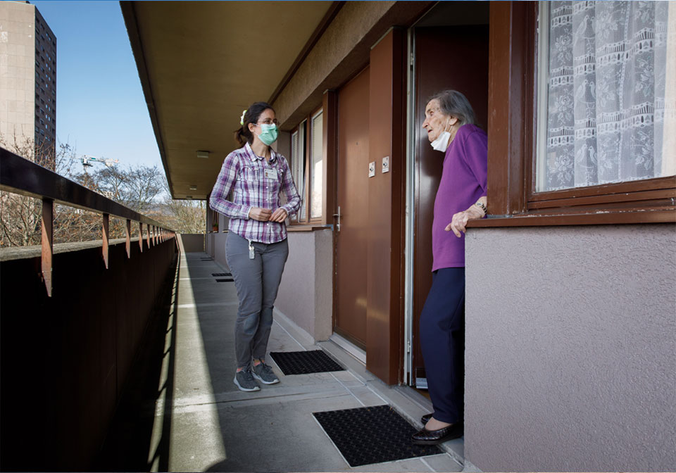 Kümmerinnentour im Lockdown, statt «Wochenkehr». Kümmerinnentour im Lockdown, statt «Wochenkehr».