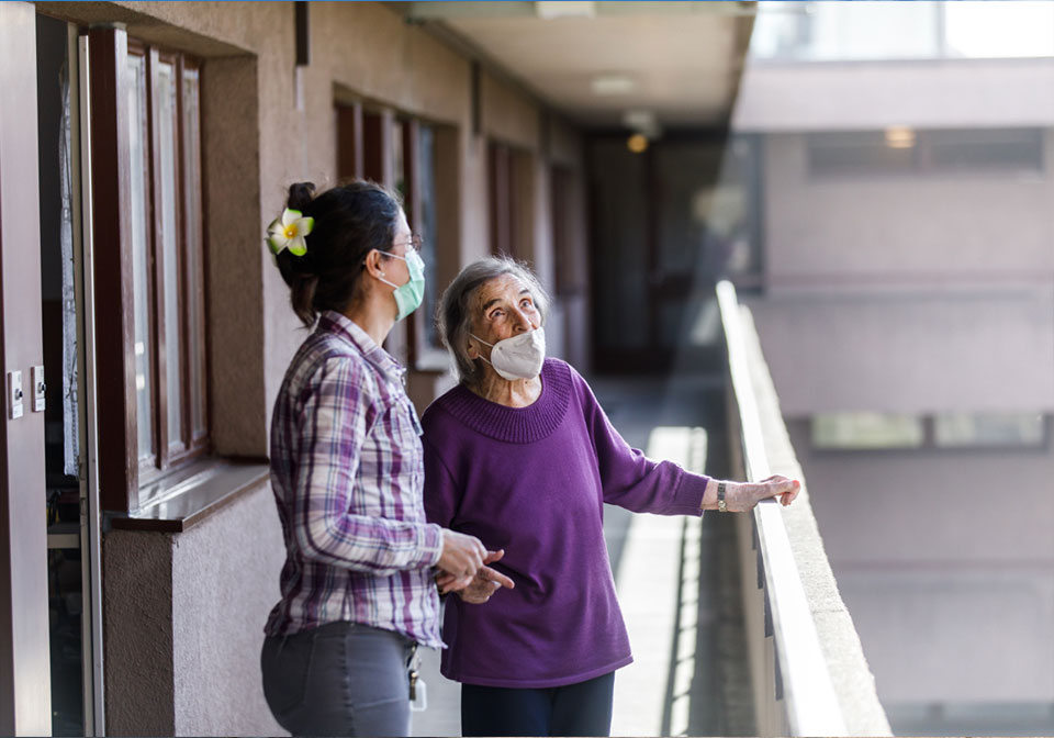Kümmerinnentour im Lockdown, statt «Wochenkehr». Kümmerinnentour im Lockdown, statt «Wochenkehr».